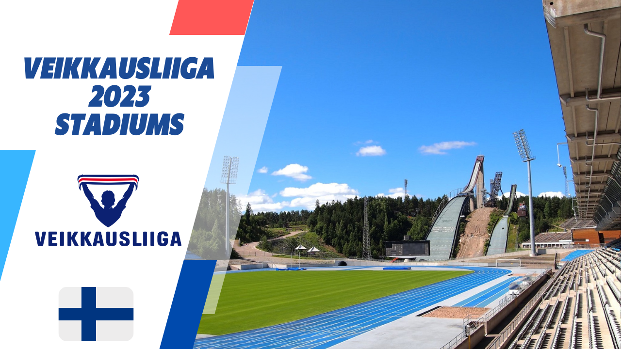 Veikkausliiga 2023 Stadiums