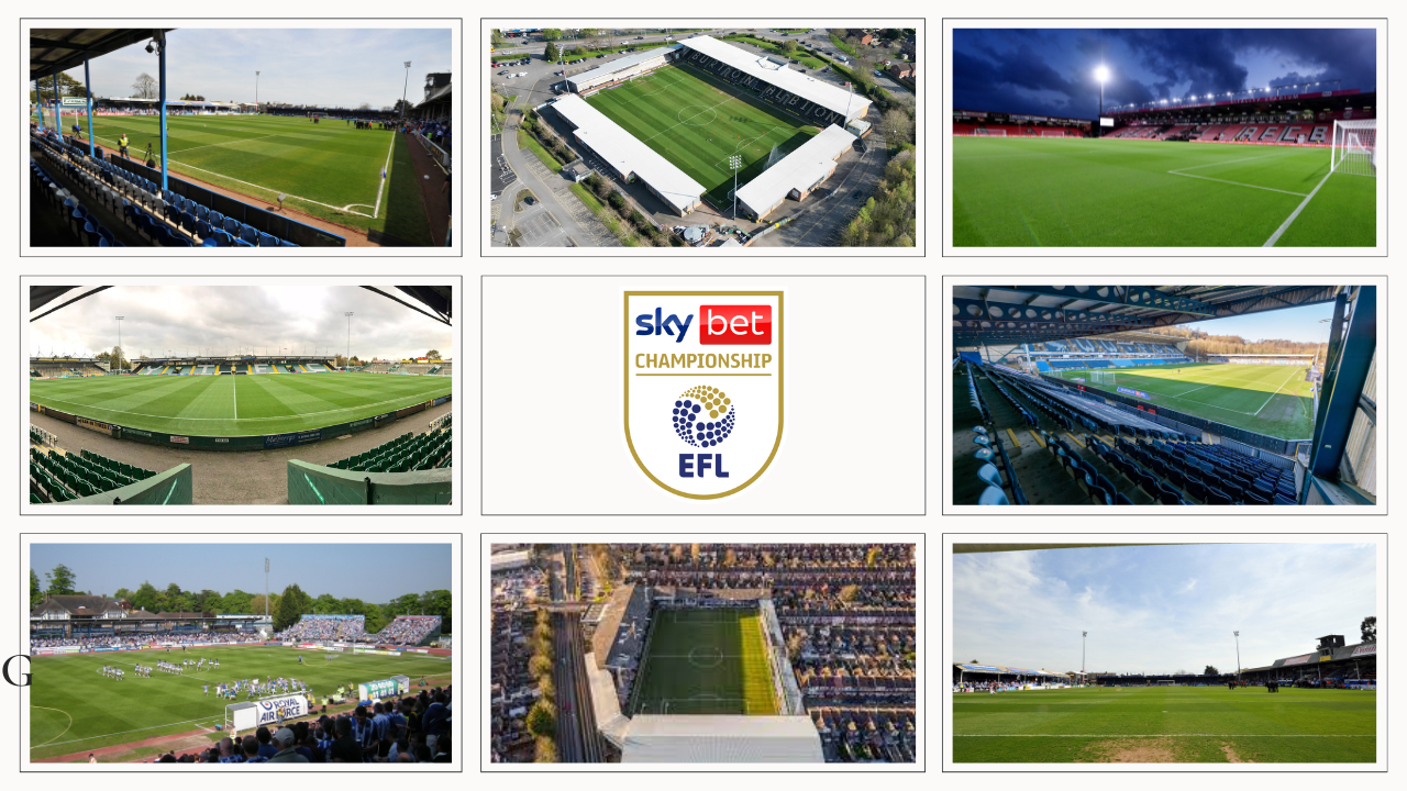 The 10 Smallest Football Stadium in the English Championship