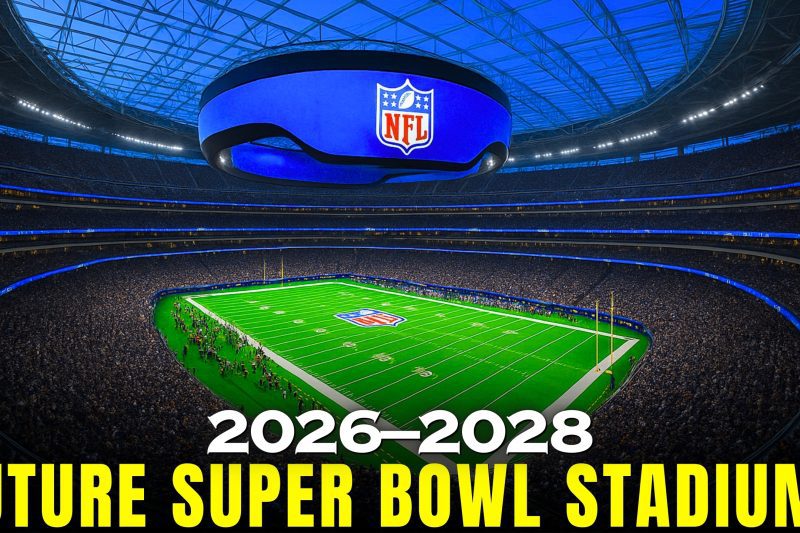 Future Super Bowl Stadiums 2026,2027 and 2028
