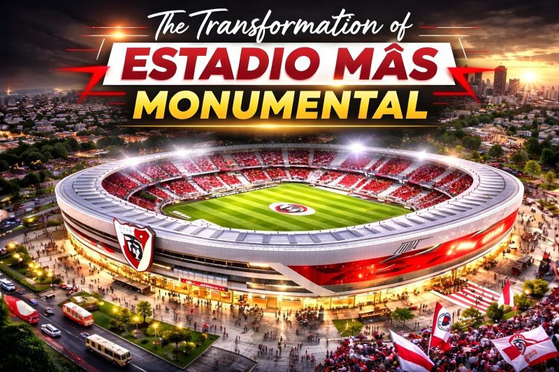 The transformation of the Estadio Mâs Monumental