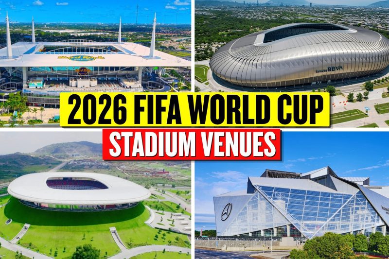 All the 16 FIFA World Cup 2026 Stadiums