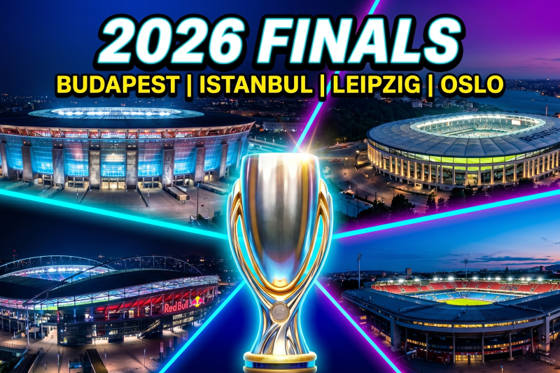 The Stadiums of the 2026 European Football Finals