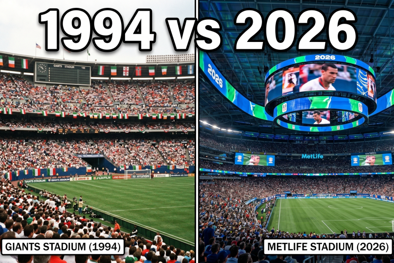 The Stadiums of the 1994 World Cup