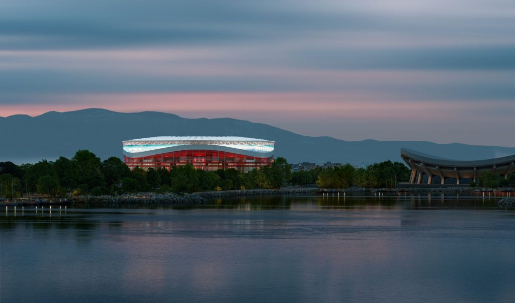 Olympiacos new stadium render