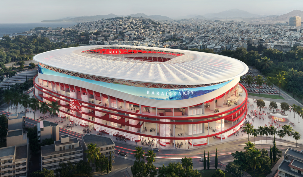 Olympiacos new stadium render