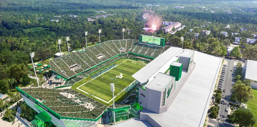 new usf bulls stadium render