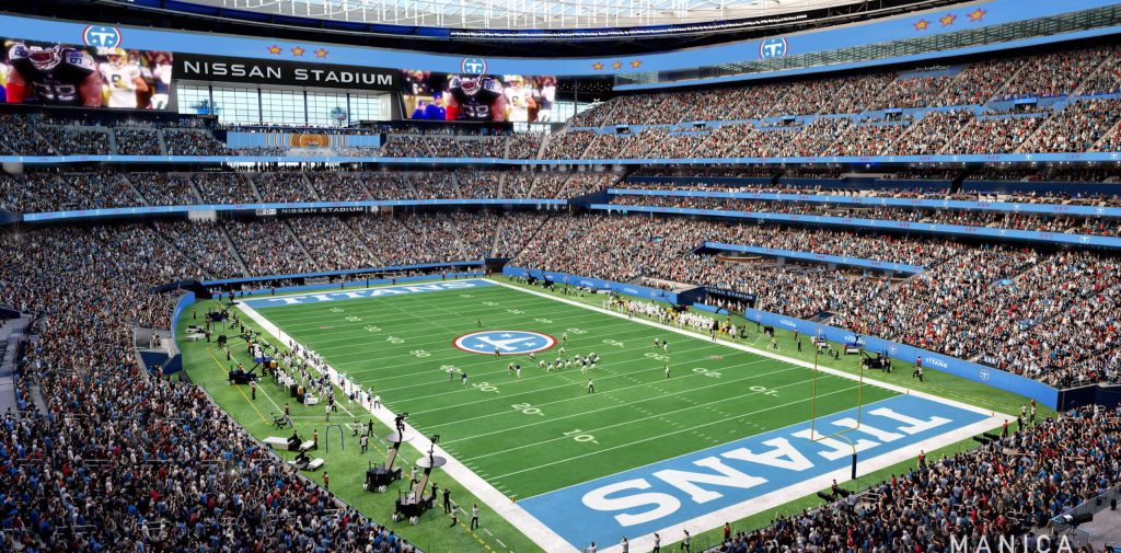 New Nissan Stadium render
