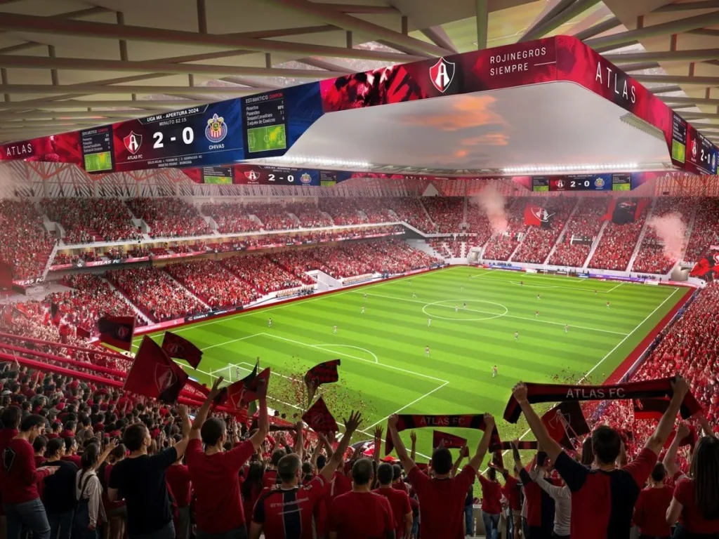 new atlas stadium inside